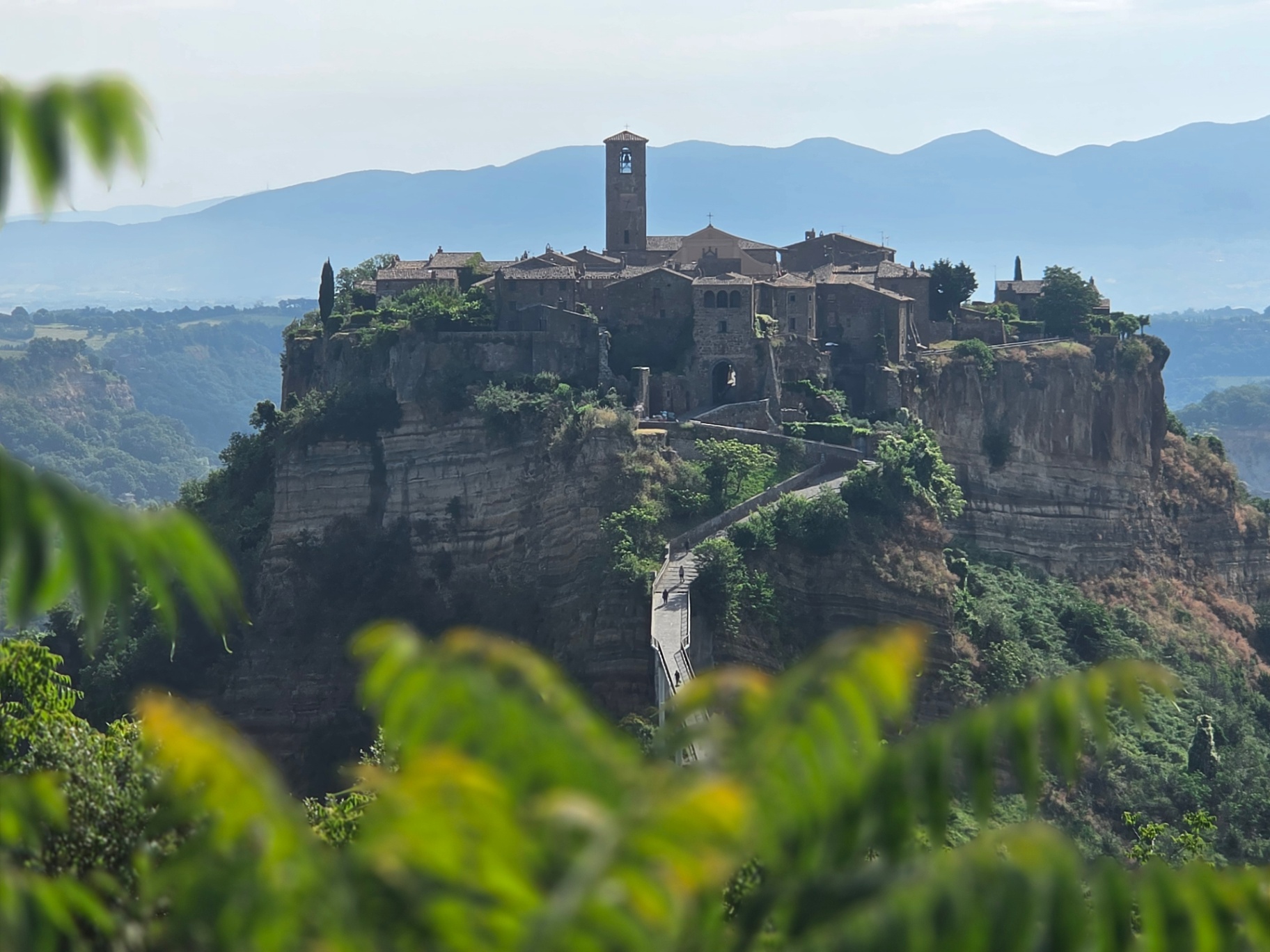 Civita di Bagnoregio on its cliff
